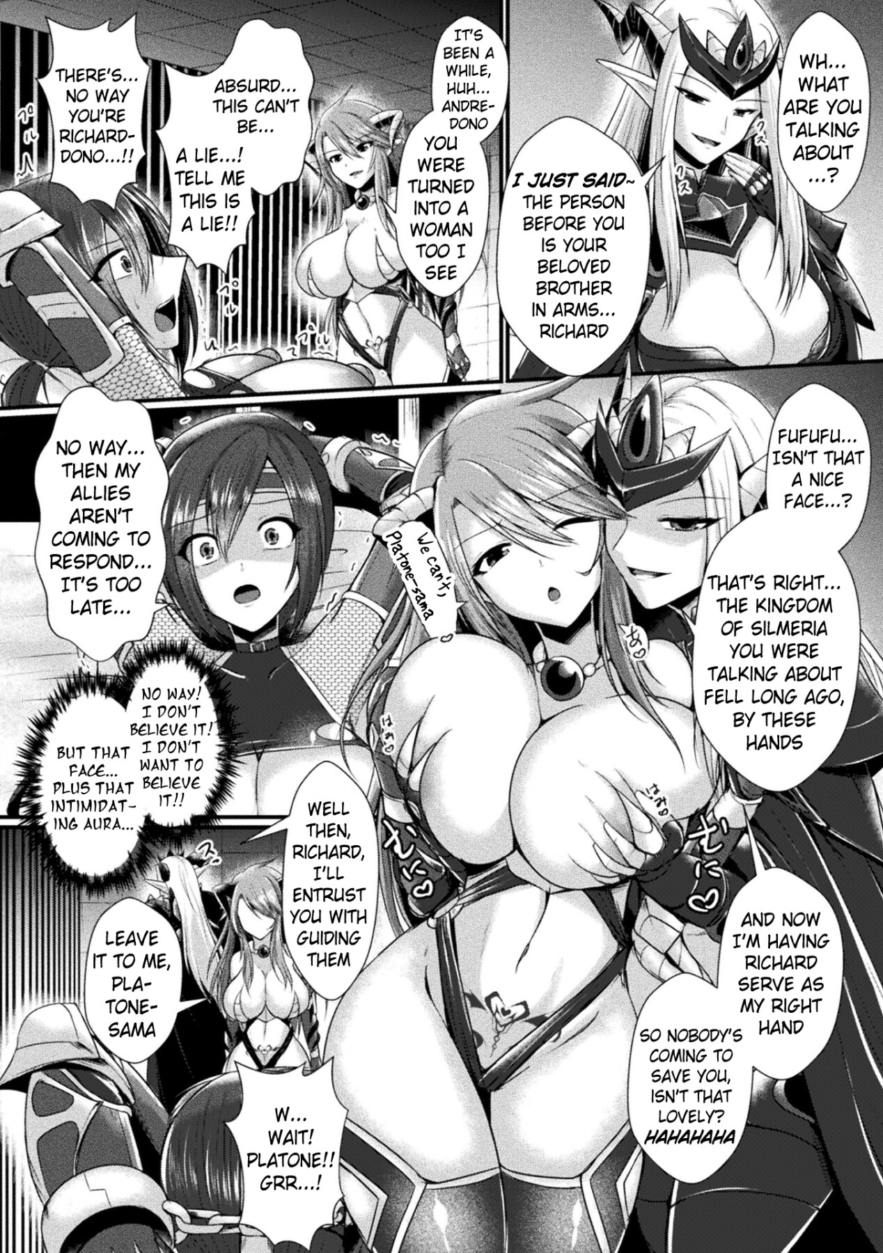 Hentai Manga Comic-Conduire au mal ~Fall of a Gender Bent Knight~-Chapter 1-10